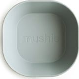 Mushie Babyschale quadratisch Salbei 2tlg.