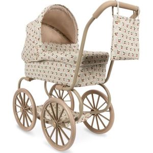Konges Slojd Minnie Puppe Kinderwagen Kirsche Motiv