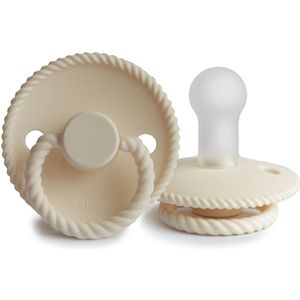 Frigg Schnuller Größe 1 Rope Cream Silikon
