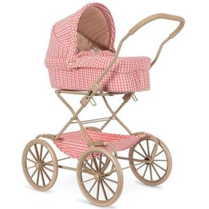 Konges Slojd Freche Puppe Kinderwagen Bubblegum Check