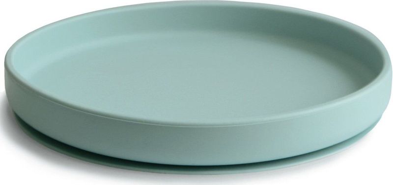 Mushie Baby Board Cambridge Blau