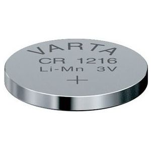 Varta CR1216 knoopcel batterij - 5 stuks