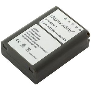 digibuddy A Merk Accu Batterij Olympus BLN-1 - 1140 mAh