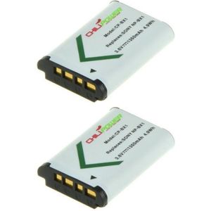 ChiliPower NP-BX1 accu voor Sony - 1350mAh - 2-Pack