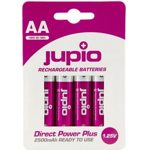 Jupio AA batterijen Direct Power Plus 2500mAh - 4 stuks
