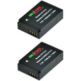 ChiliPower LP-E12 accu voor Canon - 1100mAh - 2-Pack