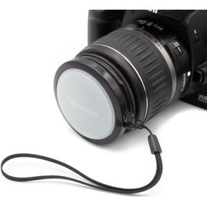 Witbalans Filter en lensdop in één - 52mm