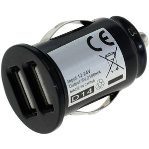 Snelle autolader voor 2 x iPhone of iPad