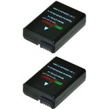 ChiliPower EN-EL14 / EN-EL14a accu voor Nikon - 1250mAh - 2-Pack