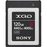 Sony 120GB XQD HighSpeed geheugenkaart - 440MB/s lezen en 400MB/s schrijven