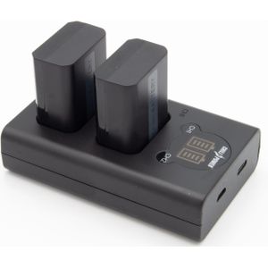 ChiliPower NP-FW50 Sony USB Duo Kit - Camera accu set