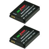 ChiliPower SLB-10A / SBL-10A accu voor Samsung - 1050mAh - 2-Pack
