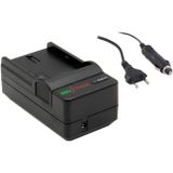 ChiliPower Nikon EN-EL14 en EN-EL14a oplader - stopcontact en autolader