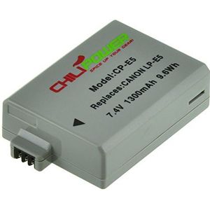 ChiliPower LP-E5 accu voor Canon - 1300mAh