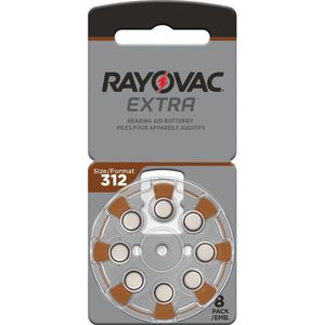 Rayovac 312 - PR41 Extra - 8 pack