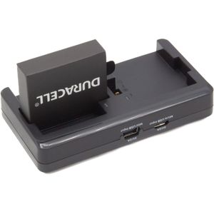 Duracell USB dubbellader met accu voor GoPro Hero4