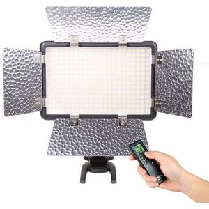 Godox LED camera verlichting - LED 308W II - met barndoor
