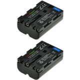 ChiliPower NP-FM500H accu voor Sony - 1800mAh - 2-Pack