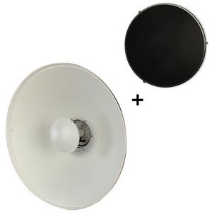 StudioKing Beauty Dish Wit SK-BD550W 55 cm voor Falcon Eyes