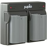 Jupio Kit: 2 x camera-accu EN-EL15B 1700mAh + USB Dual lader