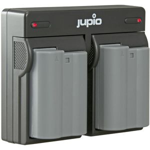 Jupio Kit: 2 x camera-accu EN-EL15B 1700mAh + USB Dual lader