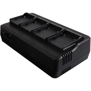 Professionele oplader voor 4 accu's Canon BP-A30, BP-A60, BP-A90