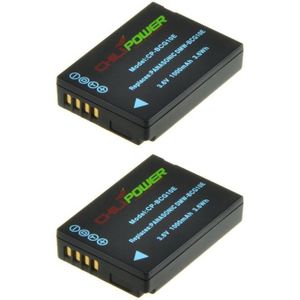 ChiliPower DMW-BCG10 accu voor Panasonic  - 1000mAh - 2-Pack