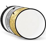 Godox reflectieschermen 5-in-1 Gold, Silver, Black, White, Translucent - 110cm