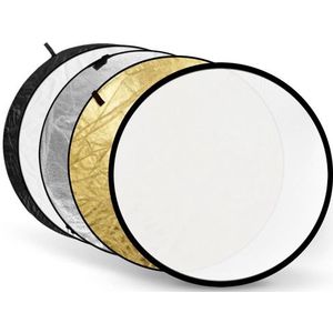 Godox reflectieschermen 5-in-1 Gold, Silver, Black, White, Translucent - 110cm