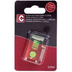 Caruba Waterpas Spirit Level - 2-way - voor Sony