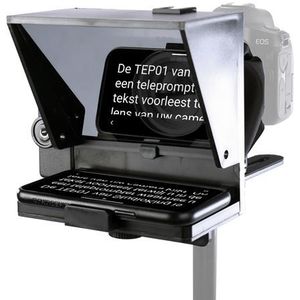 StudioKing Teleprompter Autocue TEP01 voor Smartphones en camera's