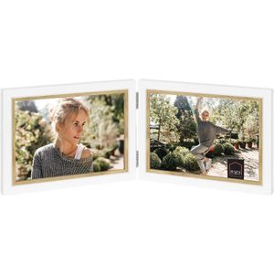 EDZARD Salerno photo frame for 13 x 18 cm photo, silver plated