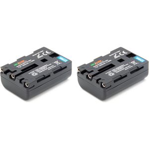 ChiliPower Sony NP-FM50 accu - 1600mAh - 2-Pack