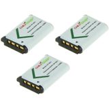 ChiliPower NP-BX1 accu voor Sony - 1350mAh - 3-Pack