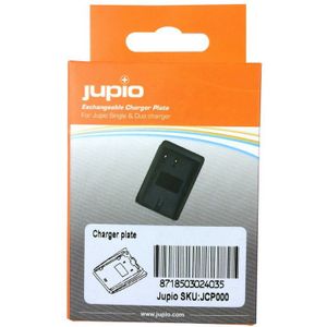Accu-frontje voor duo en single oplader - voor Panasonic accu DMW-BCJ13