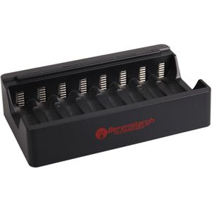 Berenstargh USB snellader voor 1-8 x AA of AAA batterijen