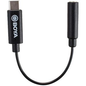 Boya Audio-adapter By-k6 Universeel Dji Osmo Pocket 3,5 Mm Zwart