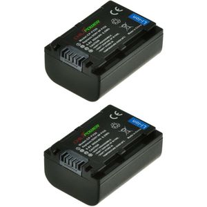 ChiliPower NP-FV50 / NP-FV40 accu voor Sony - 950mAh - 2-Pack