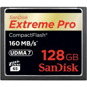 Sandisk CF geheugenkaart - 128GB - Extreme Pro