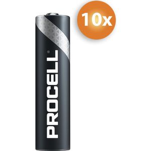Voordeelpak AAA batterijen Duracell Procell - 10 stuks