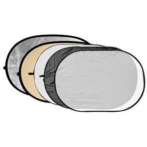 Godox reflectieschermen 5-in-1 Soft Gold, Silver, Black, White, Translucent - 150x200cm