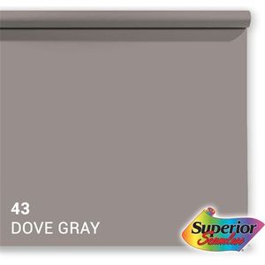 Superior Achtergrondpapier 43 Dove Grey 1,35 x 11m