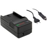 ChiliPower Sony NP-BD1 / NP-FD1 oplader - stopcontact en autolader
