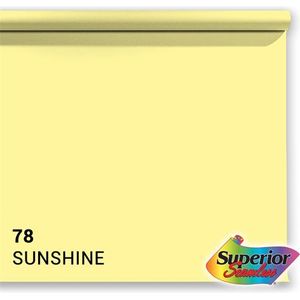 Superior Achtergrondpapier 78 Sunshine 1,35 x 11m