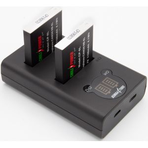 ChiliPower NB-6L Canon USB Duo Kit - Camera accu set