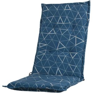 Tuinkussen hoge rug - Tortosa blue