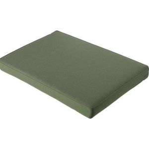 Loungekussen pallet premium 120x80cm carré - Manchester green (waterafstotend)