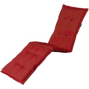 Deckchairkussen - Basic red