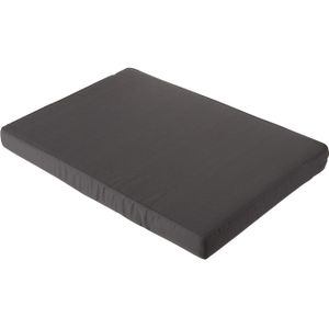 Loungekussen pallet 120x80cm carré - Basic black