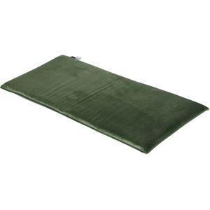 Bankkussen 170cm - Velvet/oxford green (waterafstotend)